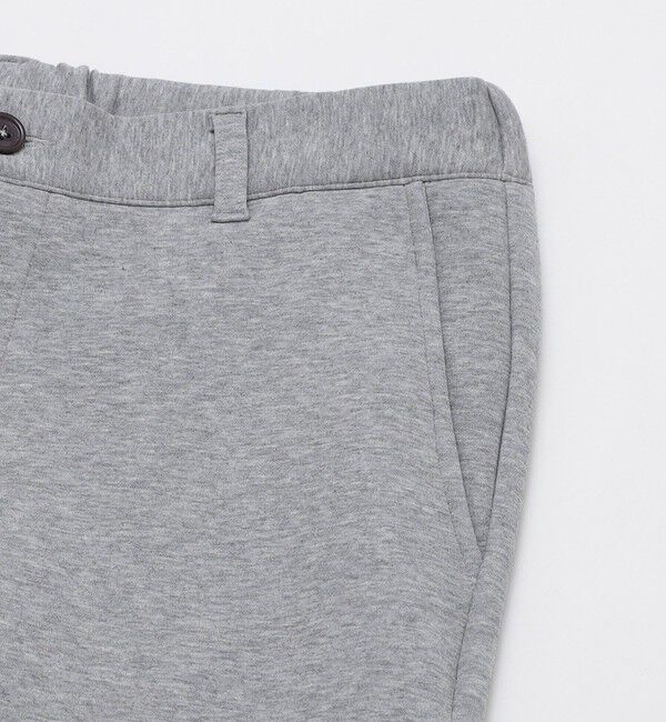 SHIPS「【WEB限定】SHIPS: ガスコットン ダブルニット スリム イージー スラックス パンツ（セットアップ対応）」|スラックス|