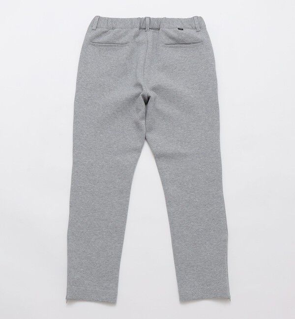 SHIPS「【WEB限定】SHIPS: ガスコットン ダブルニット スリム イージー スラックス パンツ（セットアップ対応）」|スラックス|