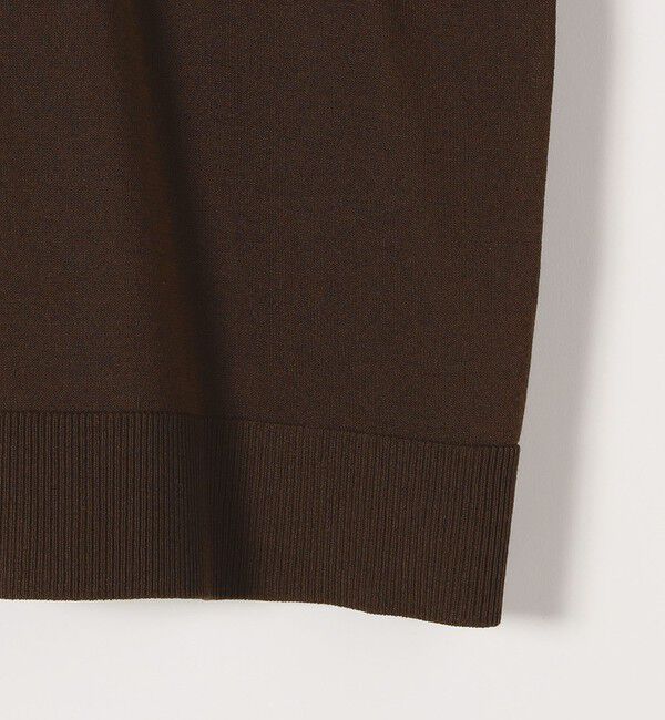 quaranciel「quaranciel:〈接触冷感〉 ワイド Vネック ハーフスリーブ シアー カーディガン」|カーディガン|