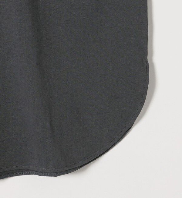 quaranciel「quaranciel:〈接触冷感/汗染み防止加工/洗濯機可能〉ラウンドヘム クルー ビッグ TEE」|Tシャツ・カットソー|