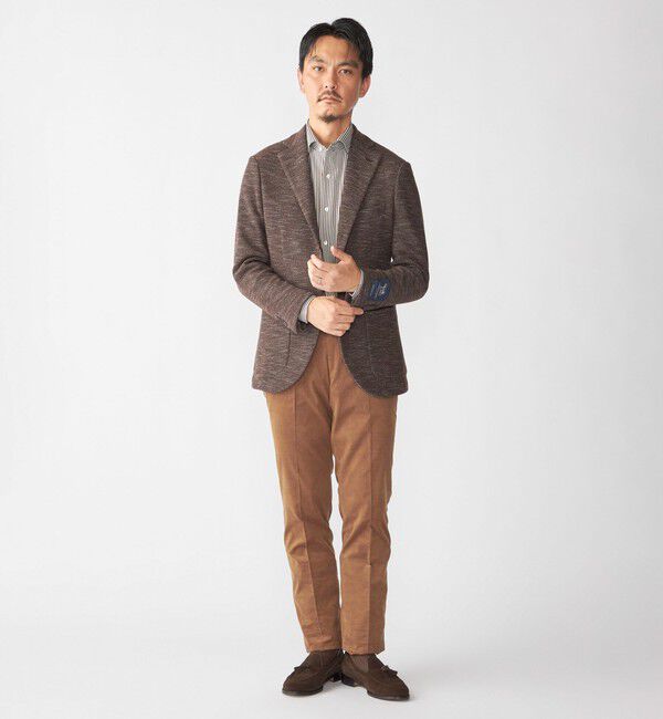 SHIPS「SHIPS: コットン ブロークン コーデュロイ スラックス」|スラックス|