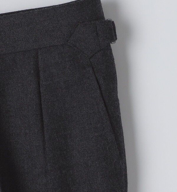 SHIPS「Fumiya Hirano: REGENT フランネル トラウザーズ」|スラックス|