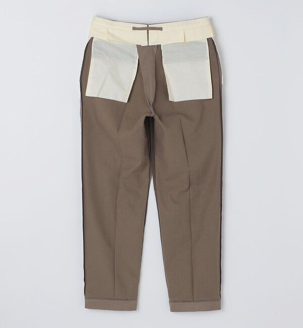 SHIPS「【SHIPS別注】Errico Formicola: VITO コットン ソリッド スラックス」|スラックス|