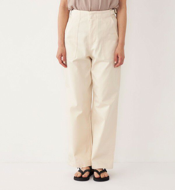 SHIPS Colors 「《予約》SHIPS Colors:〈洗濯機可能〉コットン ツイル ベイカー パンツ5◆」|その他|