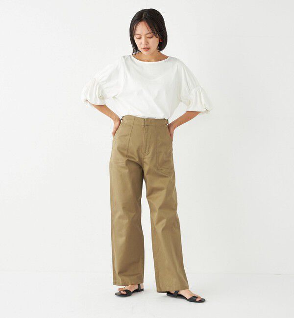 SHIPS Colors 「《予約》SHIPS Colors:〈洗濯機可能〉コットン ツイル ベイカー パンツ5◆」|その他|