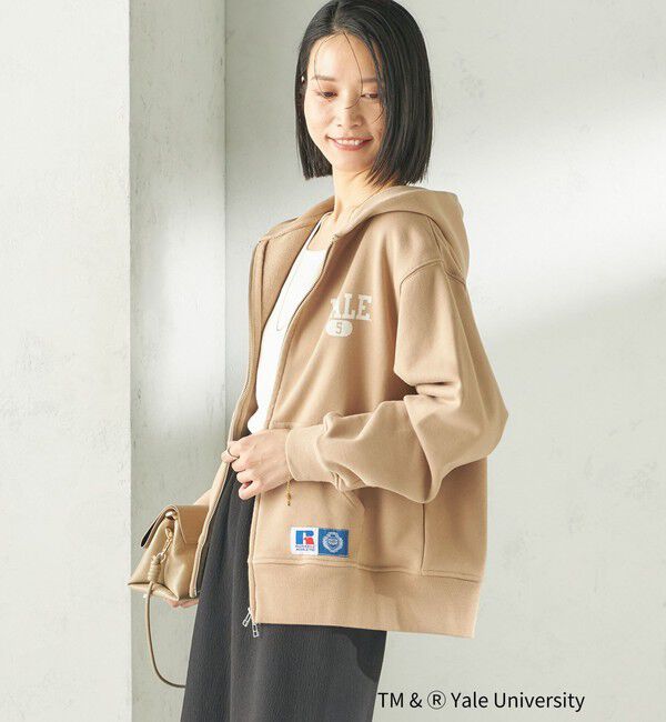SHIPS for women「RUSSELL ATHLETIC:〈洗濯機可能〉YALE HOODIE」|パーカー|