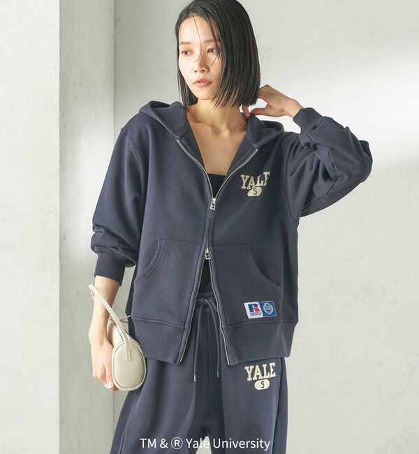 SHIPS for women「RUSSELL ATHLETIC:〈洗濯機可能〉YALE HOODIE」|パーカー|
