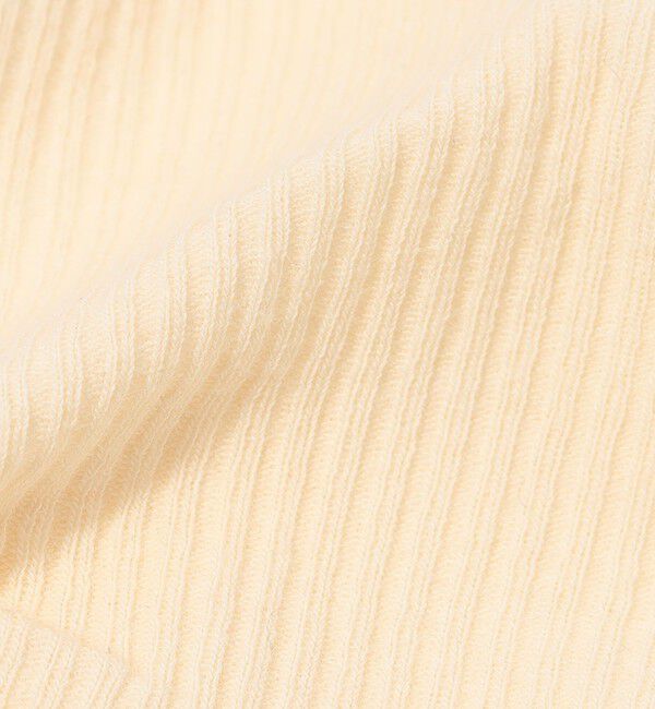 TOMORROWLAND BUYING WEAR「BASE RANGE コットンリブ トライアングルブラトップ」|インナー|