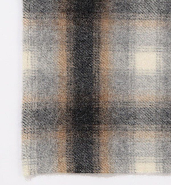 JAMES PERSE「カシミヤチェックブランケット HCG0314」|ブランケット|