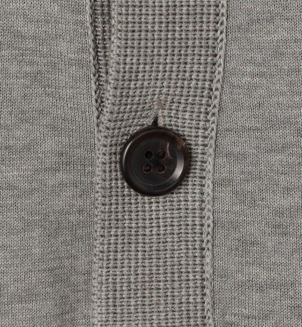 CABaN「コットン ポロニットプルオーバー」|ニット・セーター|