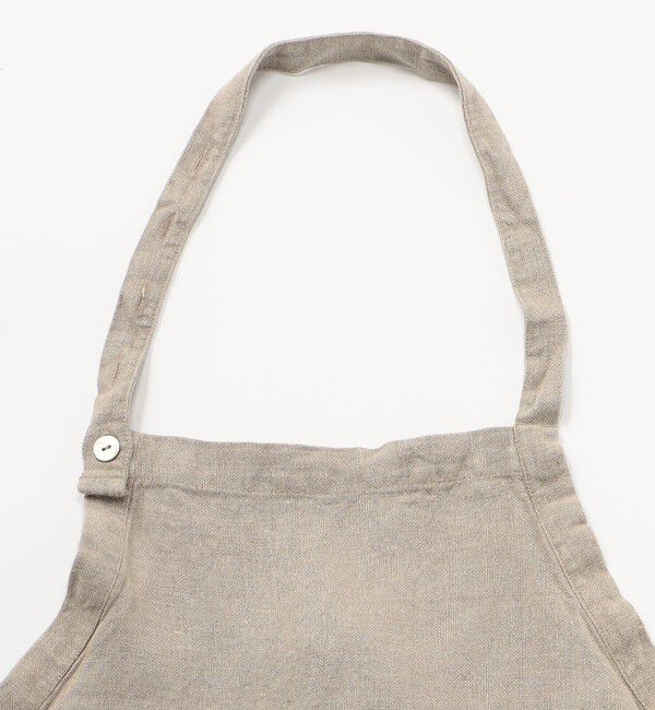 TOMORROWLAND HOME「ウォッシャブルリネン エプロン」|食器・キッチングッズ|