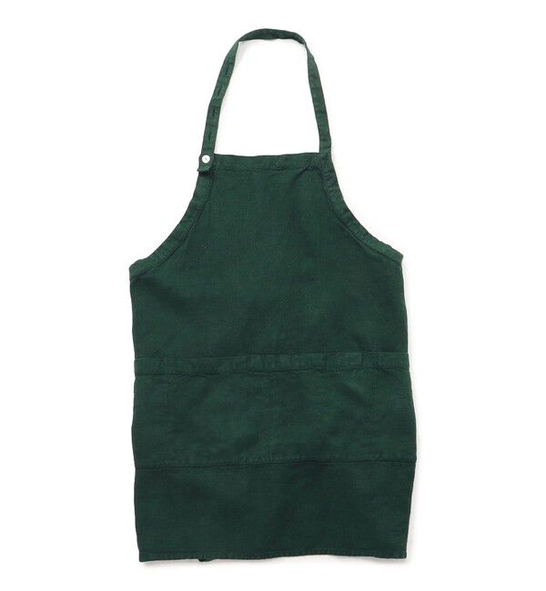 TOMORROWLAND HOME「ウォッシャブルリネン エプロン」|食器・キッチングッズ|57 カーキ