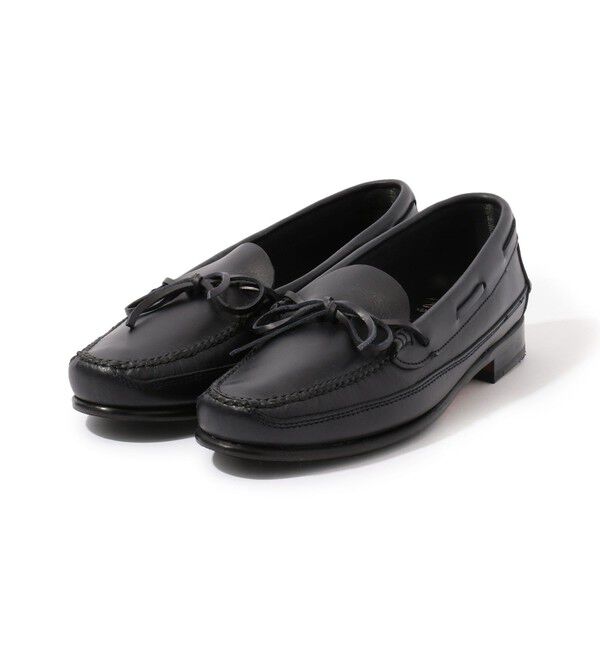 TOMORROWLAND GOODS「CASTELLANO CANOE MOC カヌーモックシューズ」|ローファー|69 ネイビー