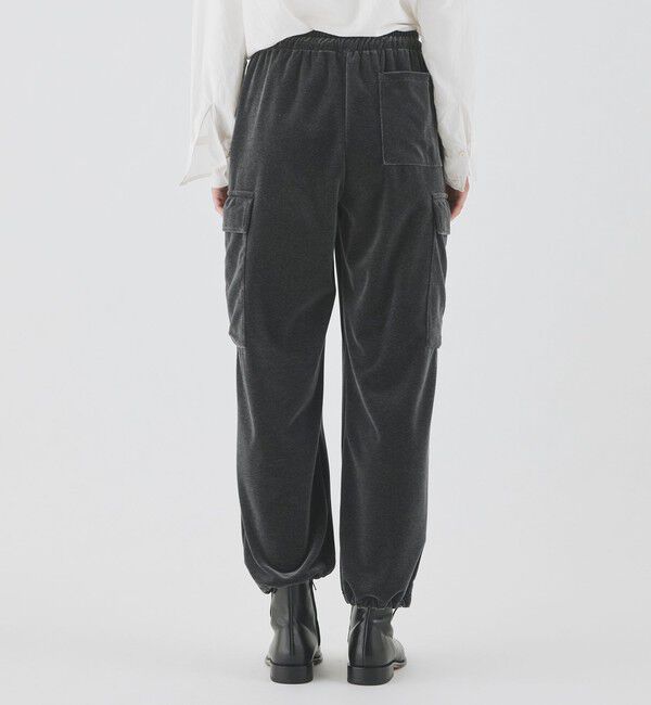 GALERIE VIE「コットンベロア カーゴパンツ」|カーゴ|