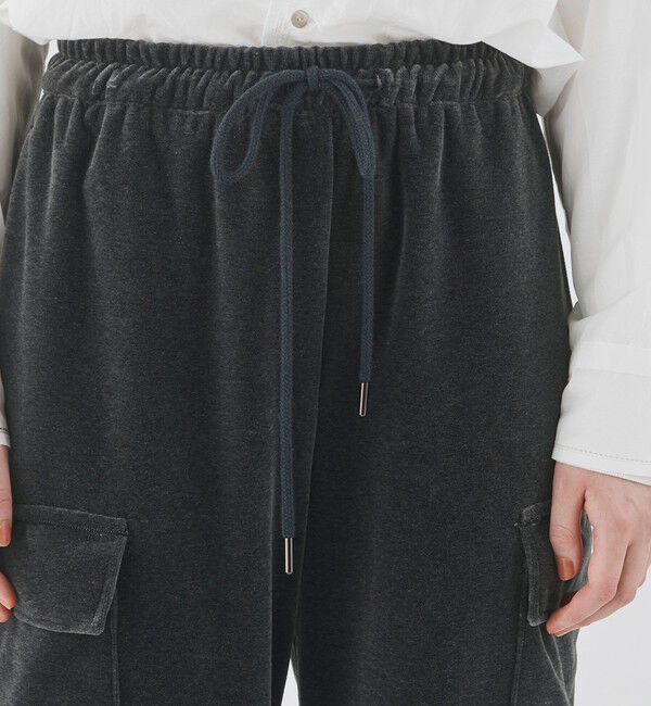 GALERIE VIE「コットンベロア カーゴパンツ」|カーゴ|