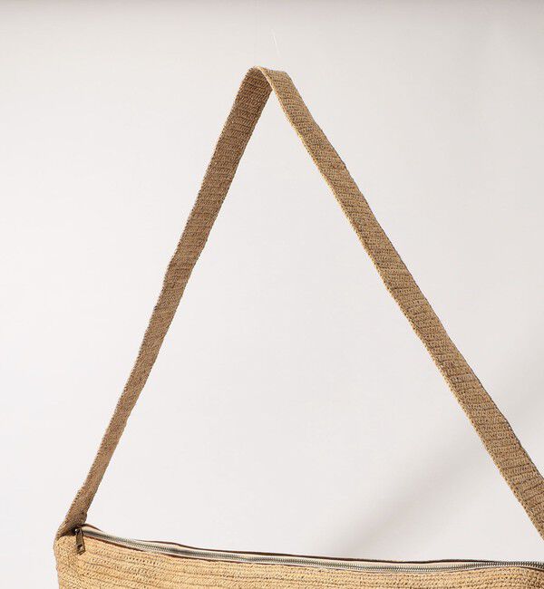 TOMORROWLAND GOODS「IBELIV TAMANA ラフィア クロワッサン ショルダーバッグ 」|その他|