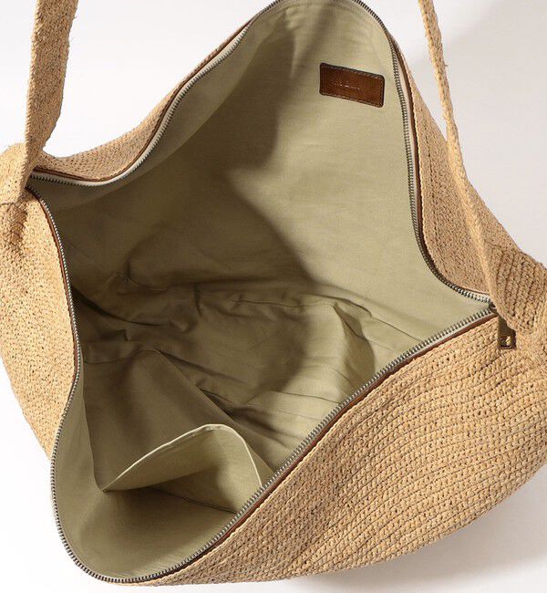 TOMORROWLAND GOODS「IBELIV TAMANA ラフィア クロワッサン ショルダーバッグ 」|その他|