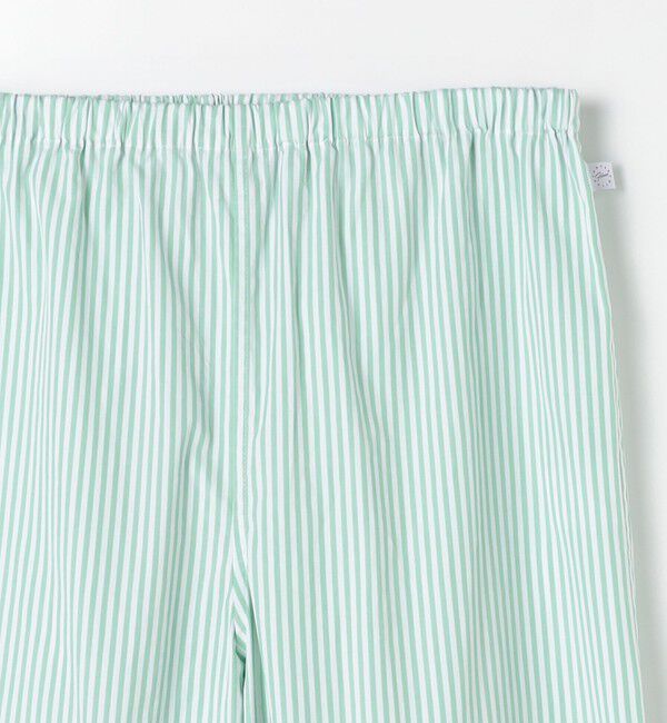 TOMORROWLAND HOME「コットンブロードストライプ パジャマ（ウィメンズ）」|ルームウェア|