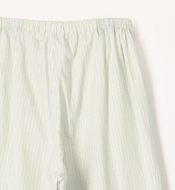 TOMORROWLAND HOME「コットンブロード チェック パジャマ（ウィメンズ）」|ルームウェア|