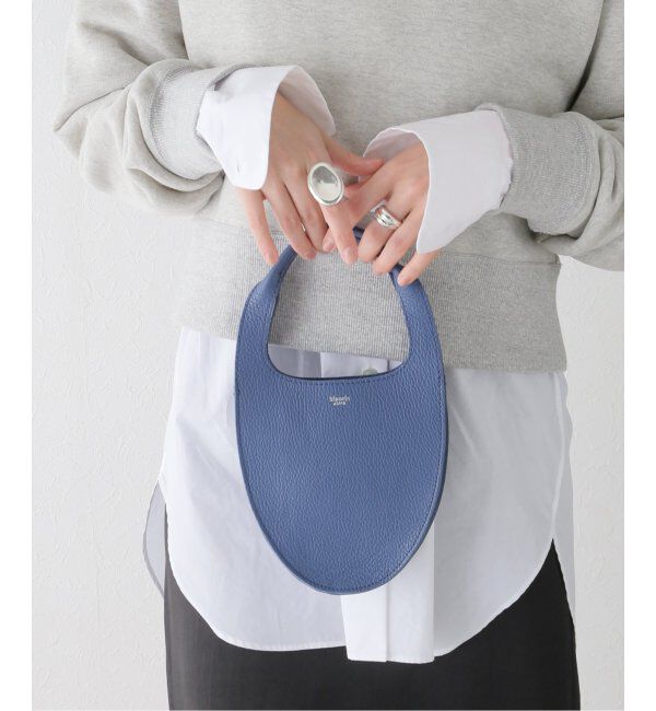  「【blancle/ ブランクレ】S.LEATHER OVAL TOTE limited」|ハンドバッグ|