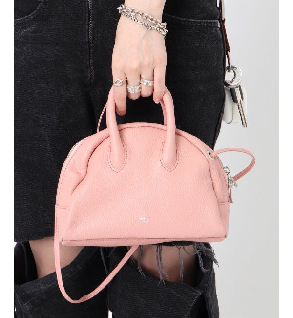  「【blancle/ ブランクレ】S.LETHER 2WAY MINI BOSTON」|ボストンバッグ|ピンク