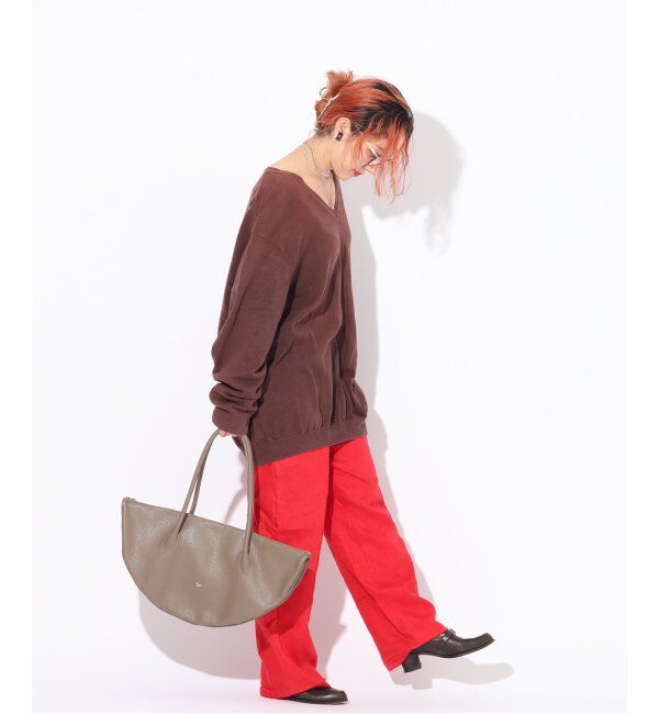  「【blancle/ ブランクレ】S.LETHER Deformation bag」|ボストンバッグ|