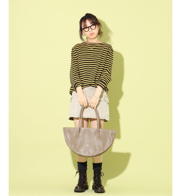  「【blancle/ ブランクレ】S.LETHER Deformation bag」|ボストンバッグ|