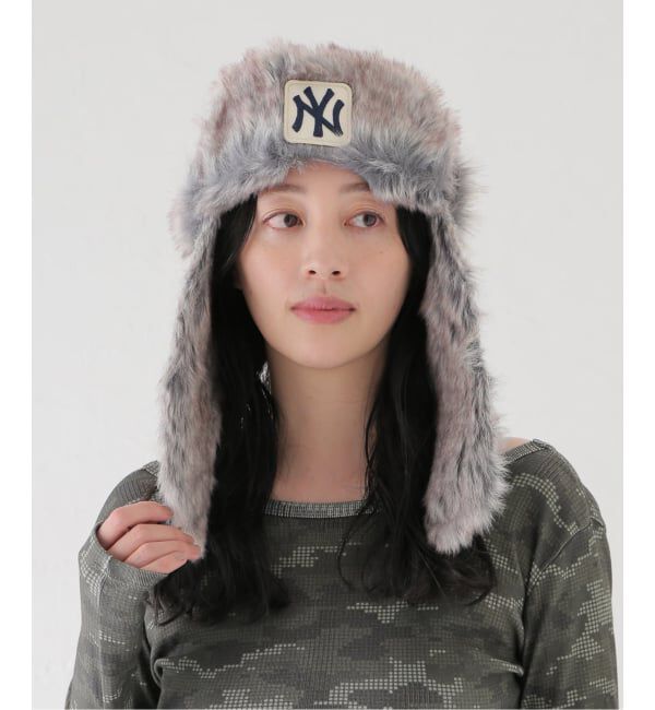 JOINT WORKS「NEW ERA / ニューエラ TRAPPER WOOL NEYYAN NVY」|ニット帽|