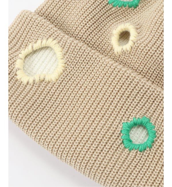 JOINT WORKS「Indietro Association / インディエトロ・アソシエーション Color Hole Knit Cap」|ニット帽|