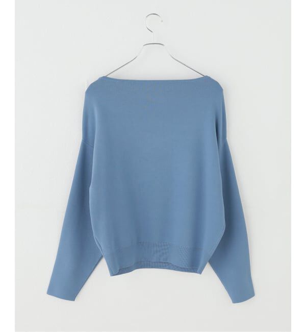 Plage「VIS/PL スムース ボートネックプルオーバー」|ニット・セーター|