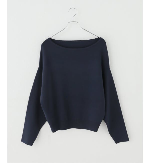 Plage「VIS/PL スムース ボートネックプルオーバー」|ニット・セーター|