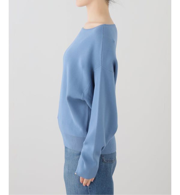 Plage「VIS/PL スムース ボートネックプルオーバー」|ニット・セーター|