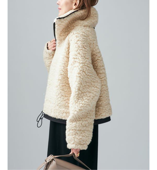 VERMEIL par iena「ウールカシミヤボアブルゾン」|その他|