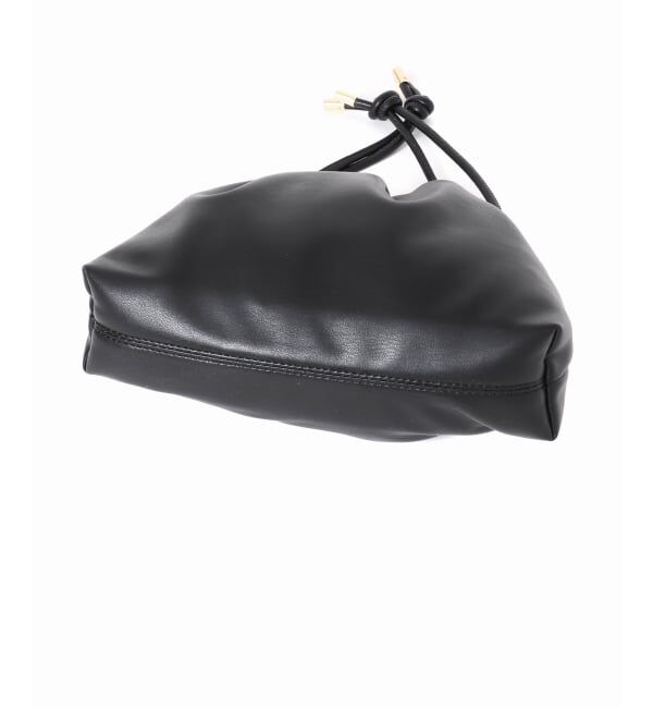 SLOBE IENA「《追加2予約》SLOBE 3WAY スムース巾着バッグ」|その他|