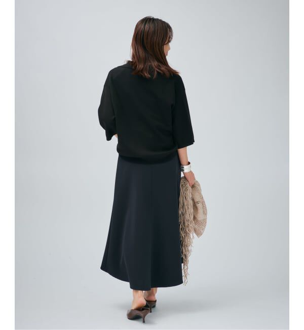 VERMEIL par iena「サマーウールスキッパーハーフスリーブプルオーバー」|ニット・セーター|