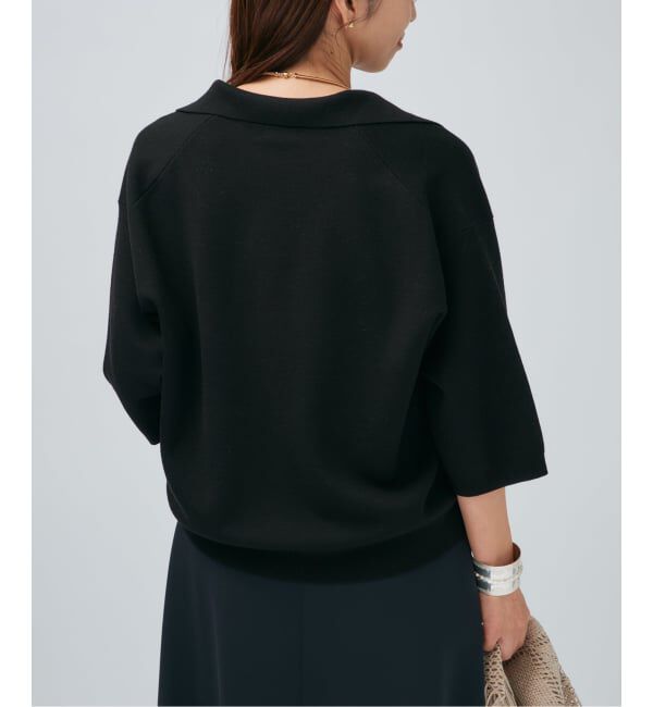 VERMEIL par iena「サマーウールスキッパーハーフスリーブプルオーバー」|ニット・セーター|