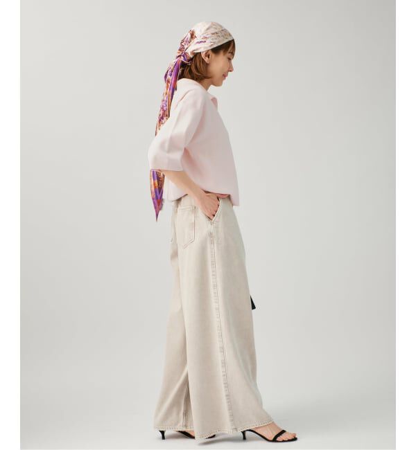 VERMEIL par iena「サマーウールスキッパーハーフスリーブプルオーバー」|ニット・セーター|