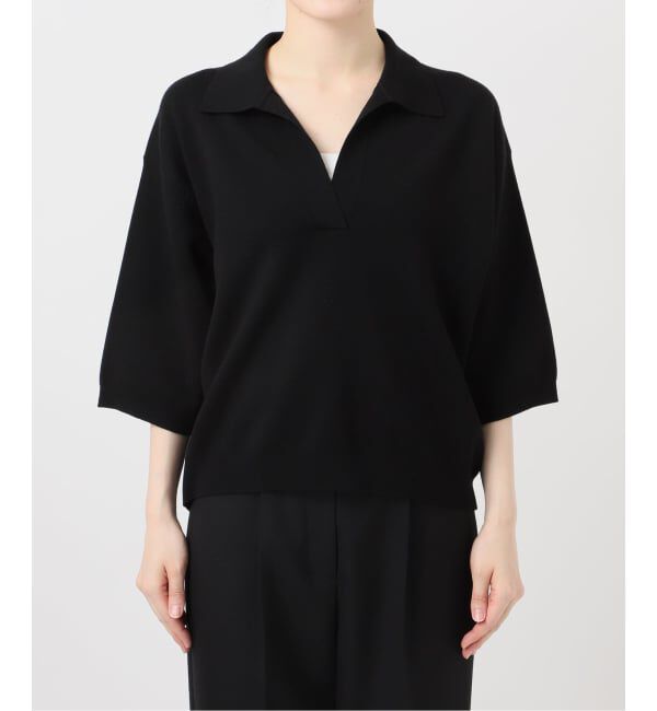 VERMEIL par iena「サマーウールスキッパーハーフスリーブプルオーバー」|ニット・セーター|