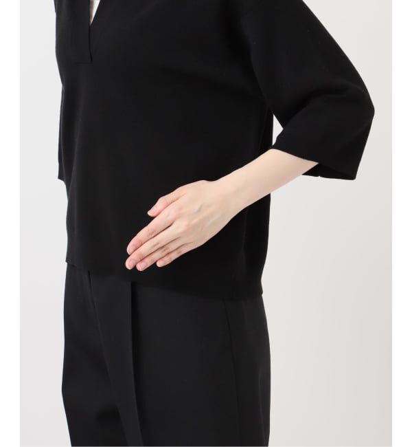 VERMEIL par iena「サマーウールスキッパーハーフスリーブプルオーバー」|ニット・セーター|