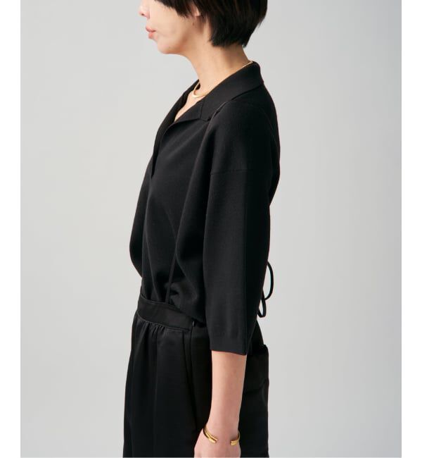 VERMEIL par iena「サマーウールスキッパーハーフスリーブプルオーバー」|ニット・セーター|