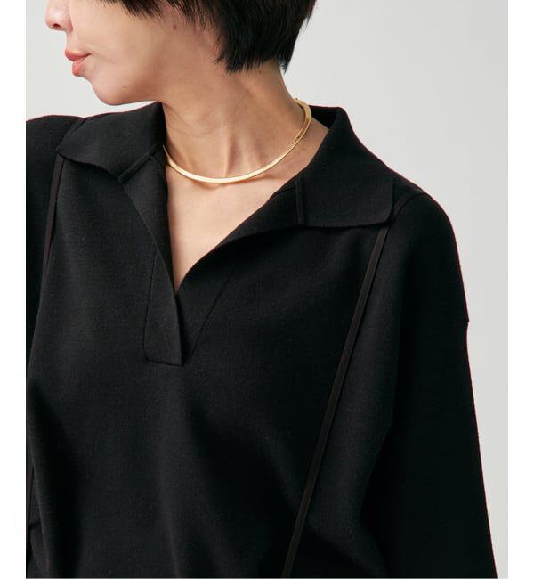 VERMEIL par iena「サマーウールスキッパーハーフスリーブプルオーバー」|ニット・セーター|