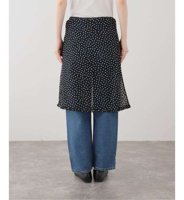 IENA LA BOUCLE「IENA LA BOUCLE シアードットスカート」|スカート|