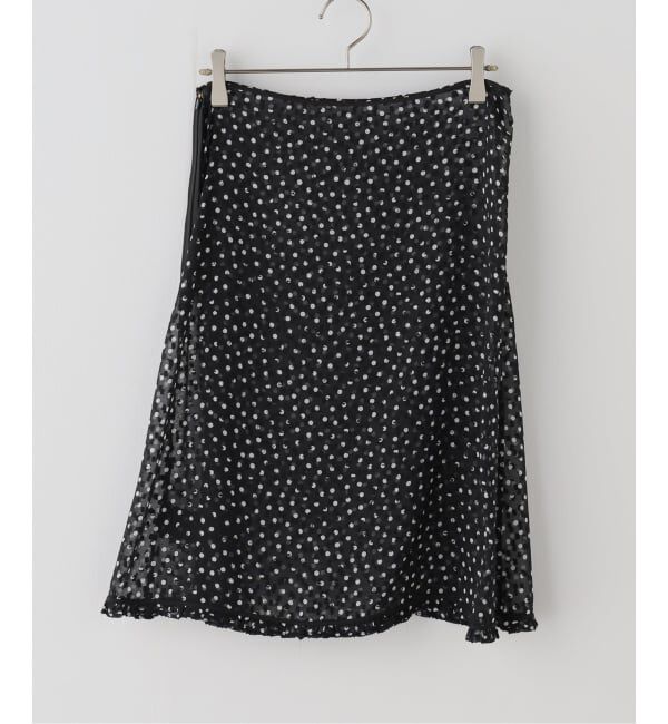 IENA LA BOUCLE「IENA LA BOUCLE シアードットスカート」|スカート|