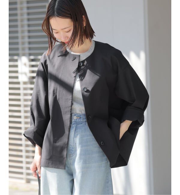 JOURNAL STANDARD relume「《追加》［撥水 / UVカット］【SPENSIERATO】クルーネックコクーンブルゾン」|その他|