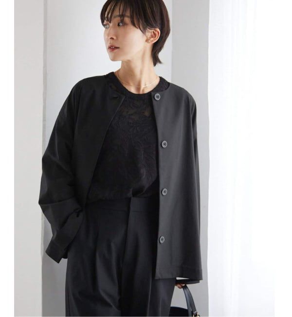 JOURNAL STANDARD relume「《追加》［撥水 / UVカット］【SPENSIERATO】クルーネックコクーンブルゾン」|その他|