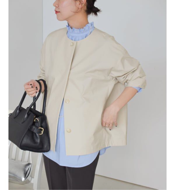 JOURNAL STANDARD relume「《追加》［撥水 / UVカット］【SPENSIERATO】クルーネックコクーンブルゾン」|その他|