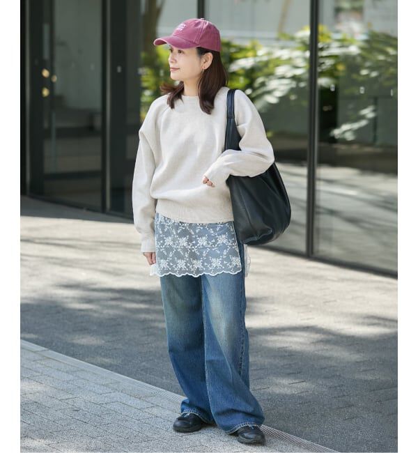 JOURNAL STANDARD「【洗える】スウェットライクニットプルオーバー」|ニット・セーター|