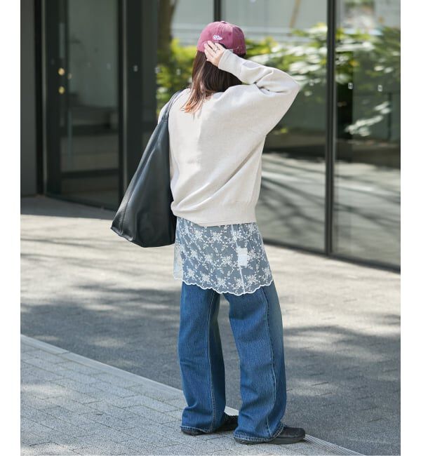 JOURNAL STANDARD「【洗える】スウェットライクニットプルオーバー」|ニット・セーター|