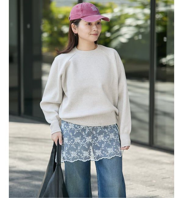 JOURNAL STANDARD「【洗える】スウェットライクニットプルオーバー」|ニット・セーター|