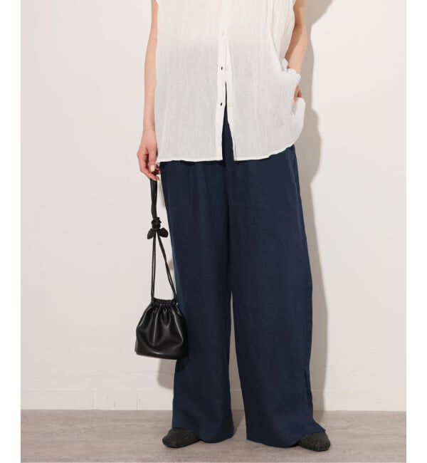 JOURNAL STANDARD relume「《一部WEB限定追加予約 / 新色 / 新サイズ》麻スリットイージーパンツ」|その他|